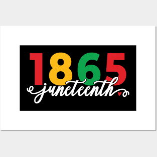 1865 Juneteenth Celebrate African American Freedom Day Women Posters and Art